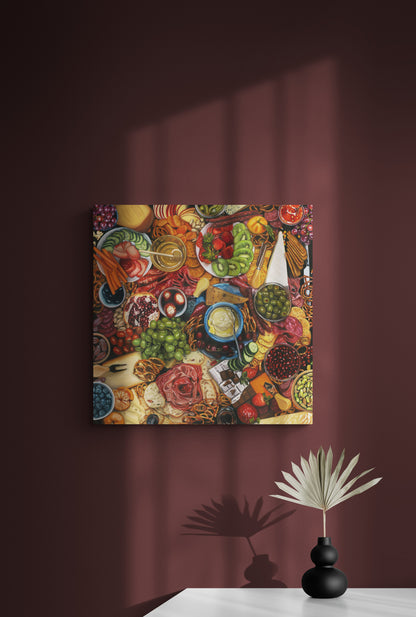 "Grazer's Delight" 30x30" Painting