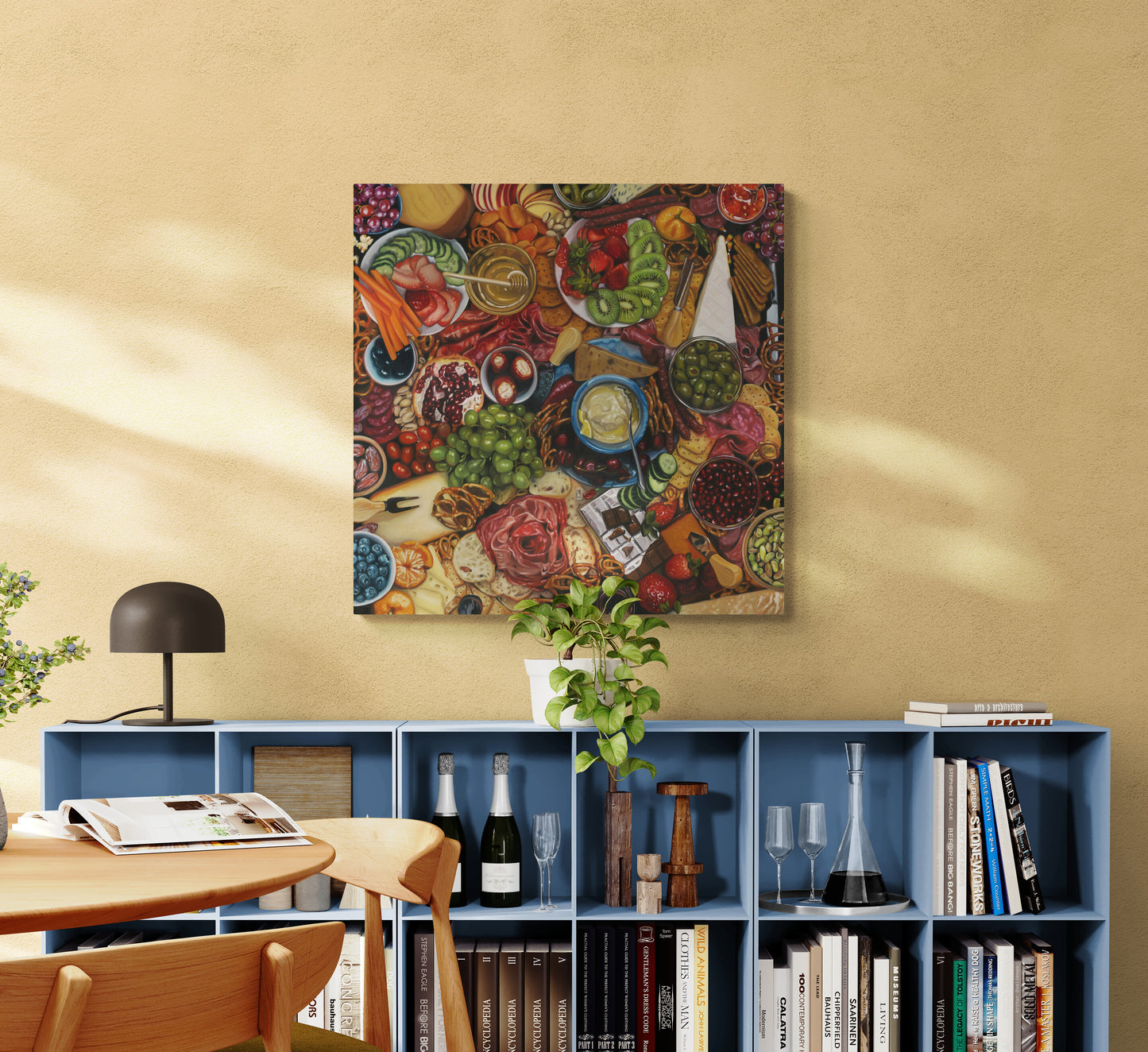 "Grazer's Delight" 30x30" Painting