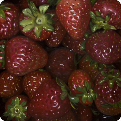"Strawberries" Sticker