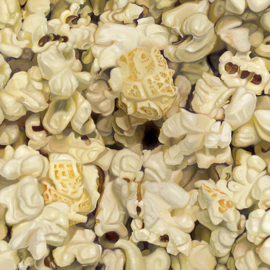 "Popcorn" 30x30" Painting